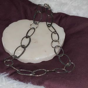 Retired Silpada Sterling Silver Link Necklace